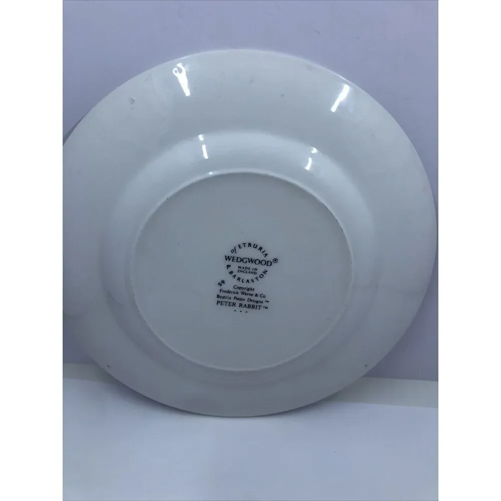 Peter Rabbit Nursery Plate by Wedgwood Plate 7”  - Beatrix Potter